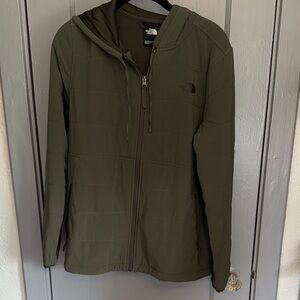 The North Face Mountain Sweatshirt Hoodie Olive Green
